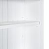 83.4"Tall Bookshelf &Writting Desk Suite,Modern Bookcase Suite with LED Lighting, Drawers,Doors,Study Desk and Open Shelves,2-Piece Set for Living Roo