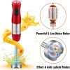 KOIOS Immersion Blender, Upgraded 5-in-1 Handheld Blender 1000W 12 Speed with Turbo Mode, Stick Blender,600ml Mixing Beaker,500ml Food Processor, Whis