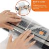 Food Vacuum Sealer Machine with 2 Rolls Food Vacuum Sealer Bags;   Food Storage Saver Dry & Moist Food Modes;  Led Indicator Lights;  Easy to Clean;