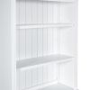 83.4"Tall Bookshelf &Writting Desk Suite,Modern Bookcase Suite with LED Lighting, Drawers,Doors,Study Desk and Open Shelves,2-Piece Set for Living Roo