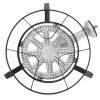 ZOKOP Ey31-54 Outdoor Furnace Round Furnace 20W BTU Head Diameter 26cm With 1.2m Leather Tube With 0-20psig High Pressure Valve
