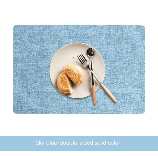 Simple Table Mat Leather Meal Waterproof And Heat Insulation