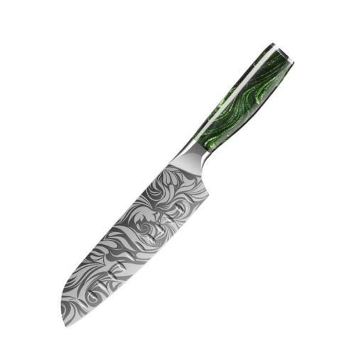 Laser Grain Stainless Steel 5CR15 Green