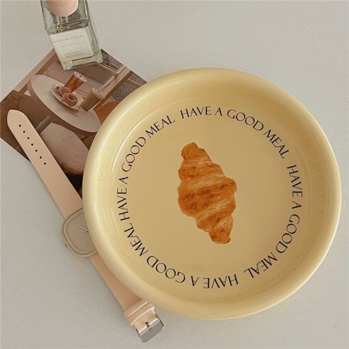 Original Korean Style Bread Toast Tableware Set Household