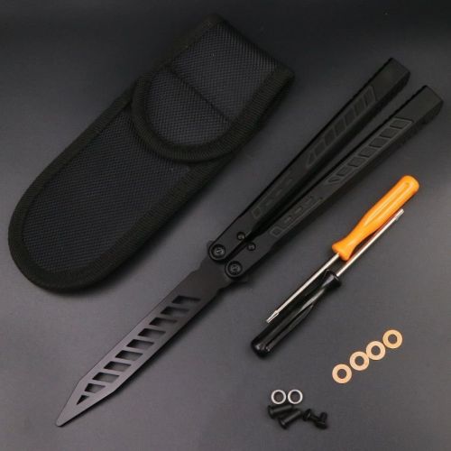 Wing Pictograph Butterfly Knife Aluminum Alloy Handle Safety Practice Not Cutting Edge