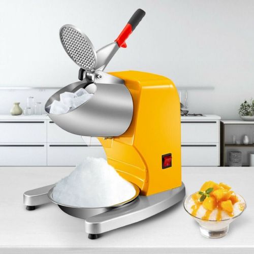Commercial Electric Dual Blade Snow Cone Granizing Machine With Free Tray Home Icy Drink Smoothie Maker Commercial Electric Dual Blade Snow Cone Granizing Machine With Free Tray Home Icy Drink Smoothie Maker