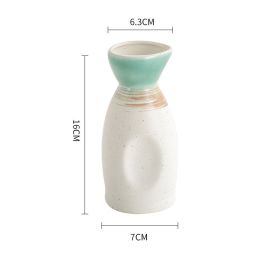 jaCreative Japanese Household Ceramic Baijiu Pot (Option: Azure-Large)